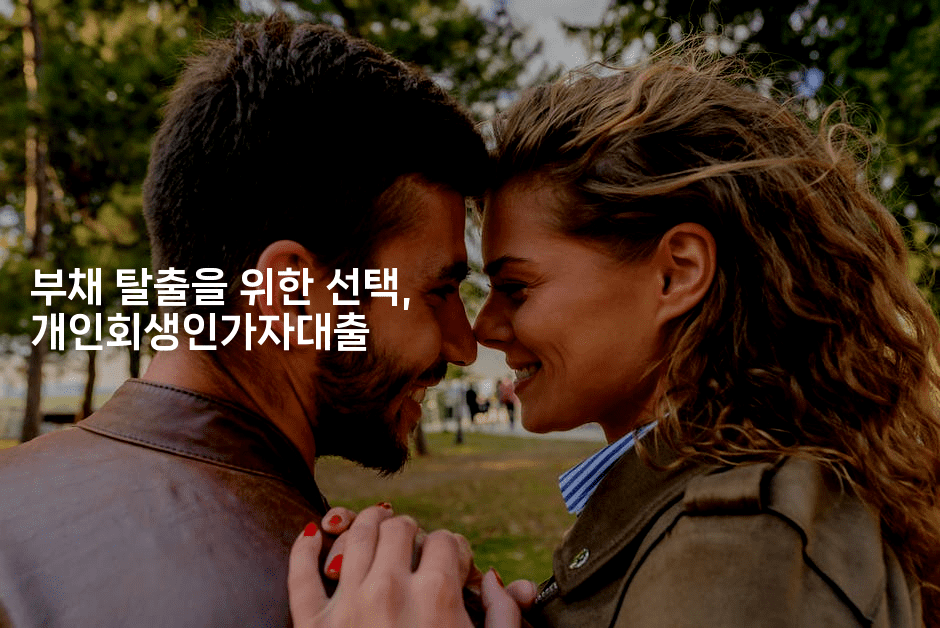 부채 탈출을 위한 선택, 개인회생인가자대출-힐몬