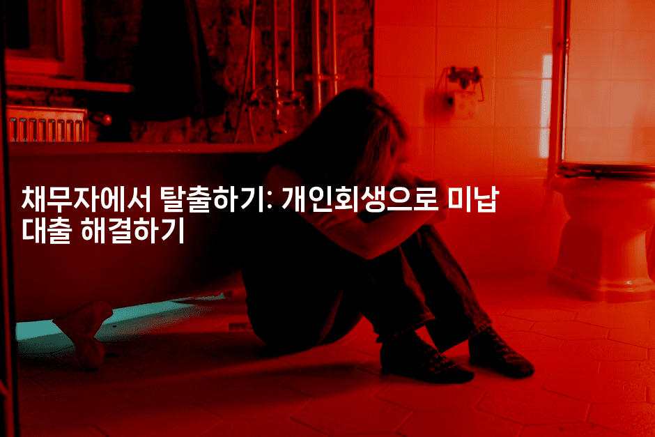 채무자에서 탈출하기: 개인회생으로 미납 대출 해결하기-힐몬