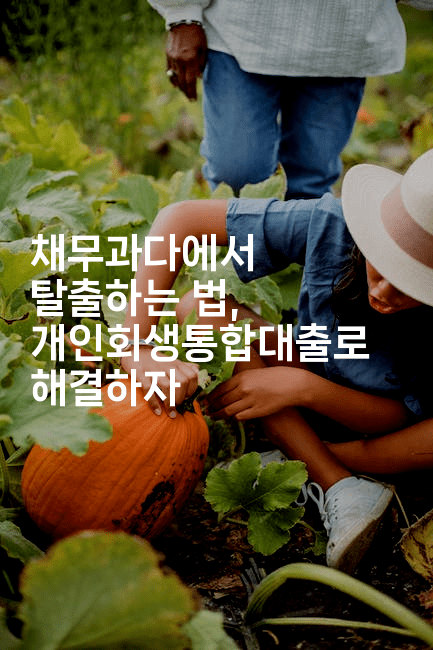 채무과다에서 탈출하는 법, 개인회생통합대출로 해결하자-힐몬